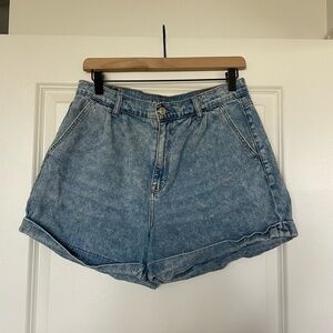 American Eagle Outfitters Light Blue Jean Shorts